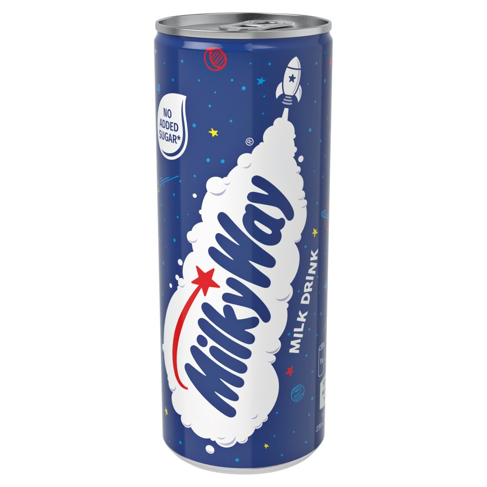Milky Way Milk Drink Can 250ml – Refreshing Beverage for Retail